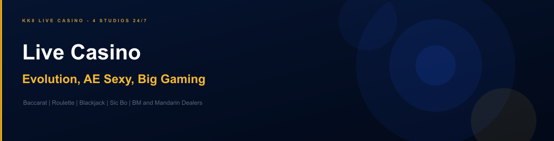 KK8 live casino